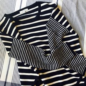 Madewell striped sweater sz XS